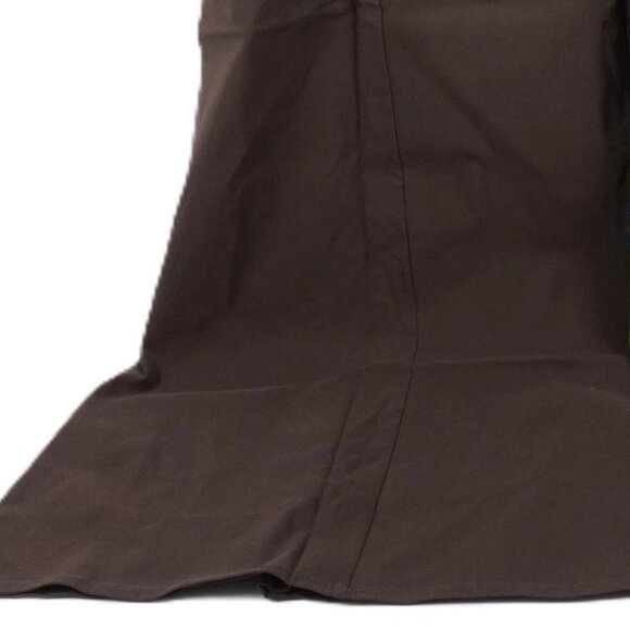 ASOS Design Square Neck Midi Sundress in Chocolate Brown - Picture 7 of 8